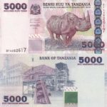 Bộ tiền Tanzania 2003