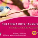 Srilanka Bird Banknote Set Collection Personal Exhibition